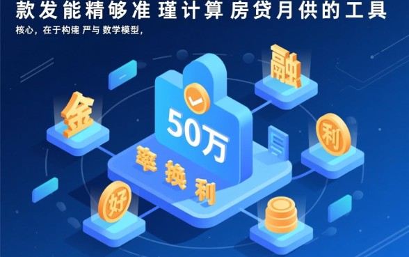 贷款50万20年月还款多少,利息怎么算 贷款50万20年月还款多少