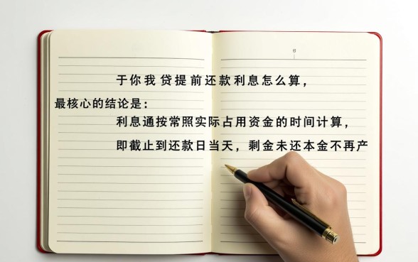 你我贷提前还款利息怎么算,提前还款划算吗? 你我贷提前还款利息怎么算