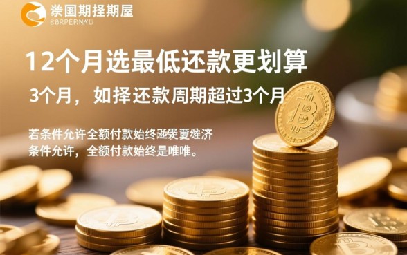 信用卡分期还是最低还款好