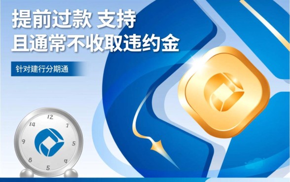 建行分期通可以提前还款吗