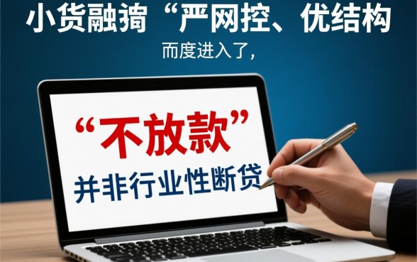 现在小贷是不是都不放款了