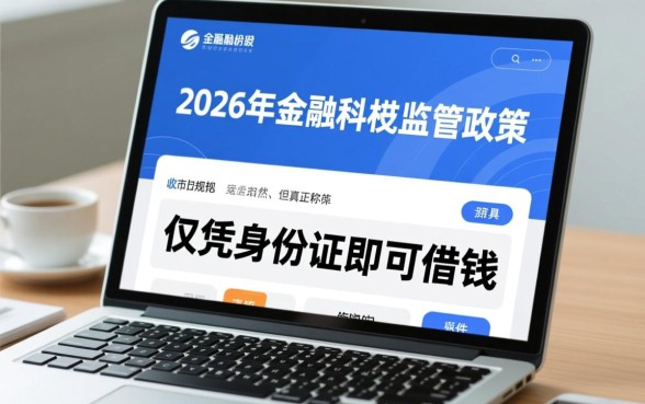 只凭身份证能下款的软件有哪些