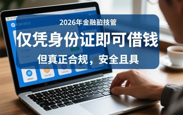 只凭身份证能下款的软件有哪些