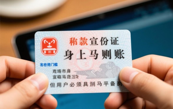 身份证借钱马上到账的平台