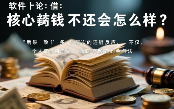 在软件上借钱不还会怎么样