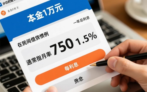 借钱5万利息1分5怎么算