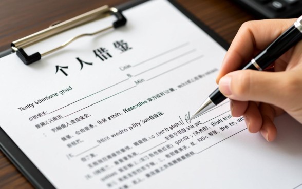 个人向个人借款借条怎么写