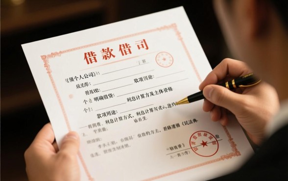 公司向个人借款借条怎么写