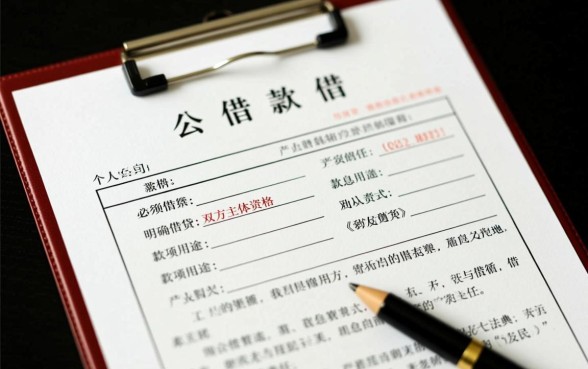 公司向个人借款借条怎么写