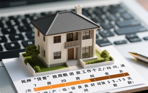 房屋抵押贷款多久可以放款