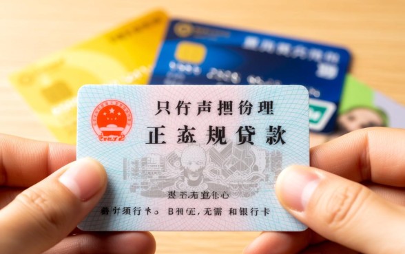 用身份证和银行卡能贷款吗