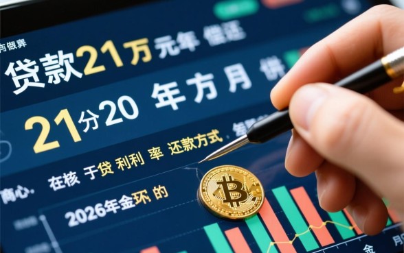 贷款21万20年月供多少
