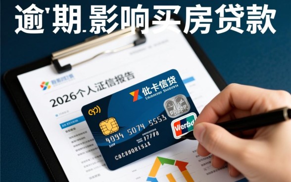 信用卡逾期影响买房贷款吗