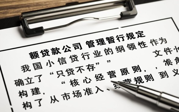小额贷款公司管理暂行规定有哪些