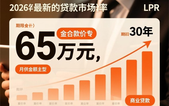 65万贷款30年月供多少