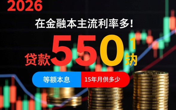 贷款55万15年月供多少