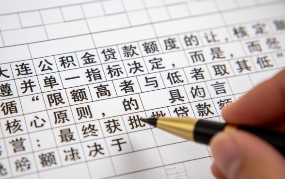 大连公积金贷款额度怎么算