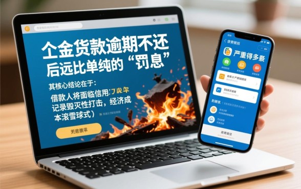 网上的小额贷款不还会怎样