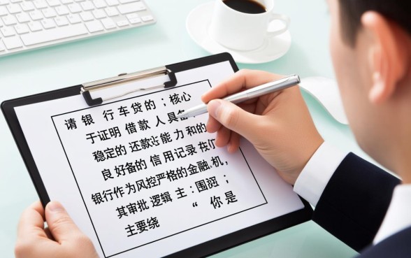 买车银行贷款需要什么条件