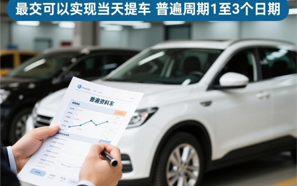 贷款买车什么时候可以提车