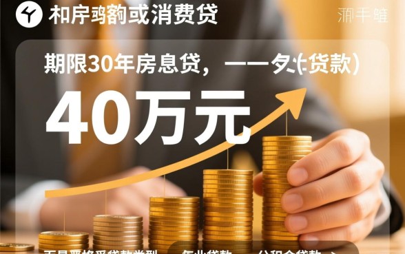 贷款40万30年利息多少