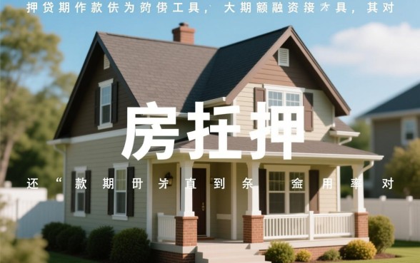 房子抵押贷款可以分几年还