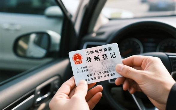 汽车抵押贷款需要什么手续