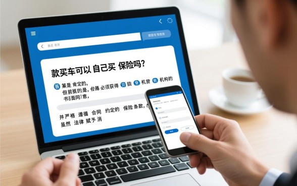 贷款买车保险必须在店里买吗