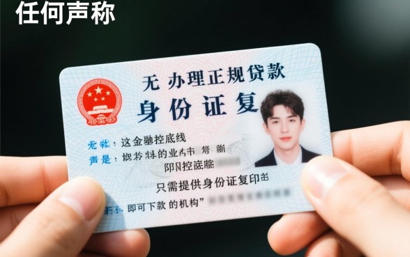 身份证复印件能办理贷款吗