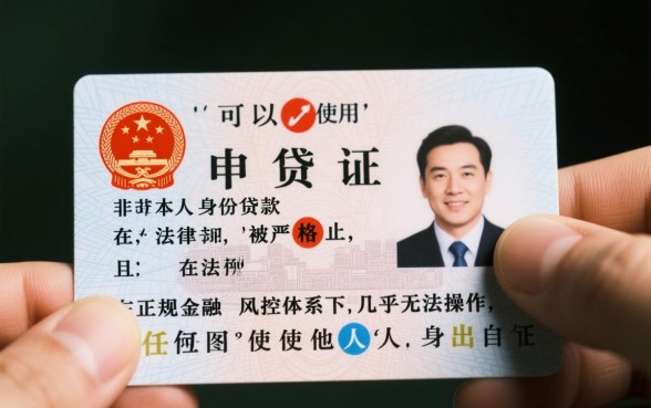 不是本人身份证可以贷款吗