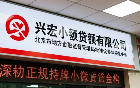 北京兴宏小额贷款有限公司正规吗