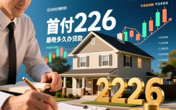 首付交完后最晚多久办贷款