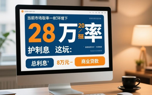 贷款28万20年利息多少