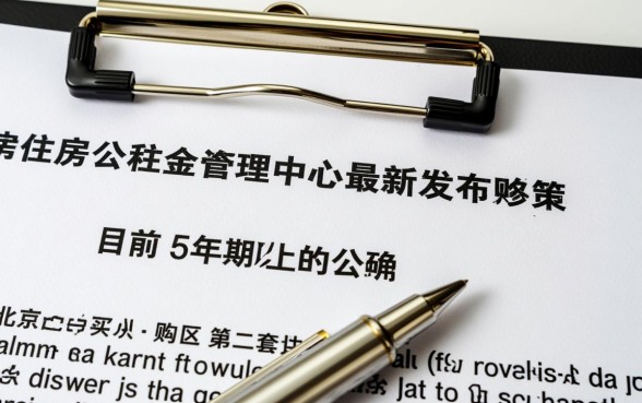 北京二套房公积金贷款利率是多少