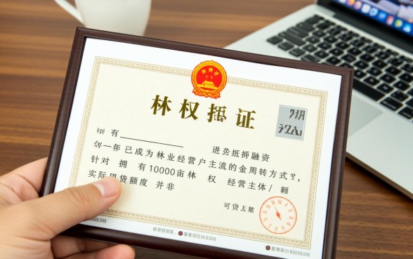 林权证1000亩贷款多少