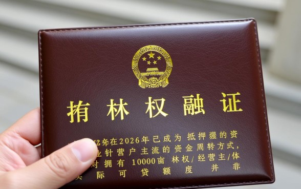 林权证1000亩贷款多少