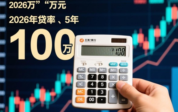 贷款100万5年月供多少