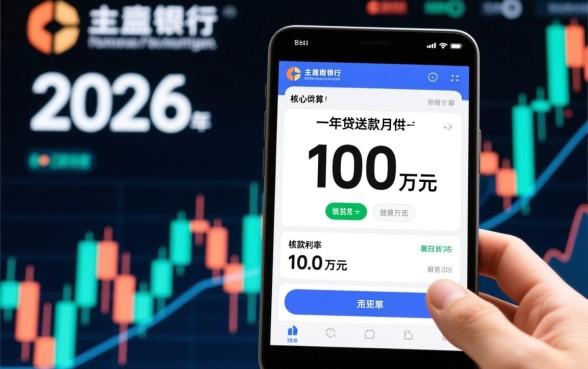 贷款100万5年月供多少