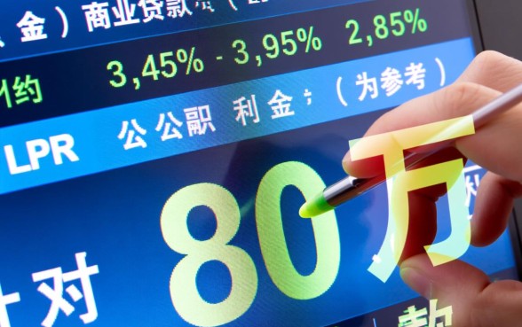 80万贷款10年月供多少