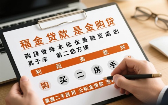 二手房公积金贷款怎么办理