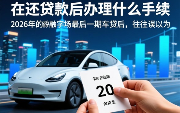 车还完贷款后办理什么手续