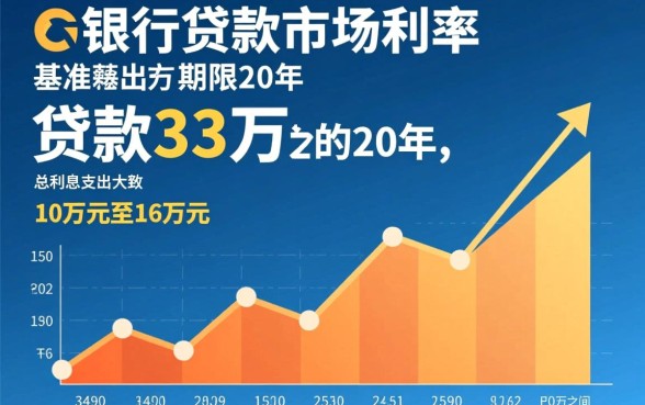 贷款33万20年利息多少