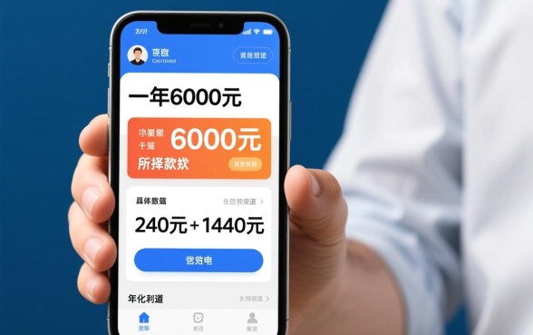 贷款6000一年利息多少