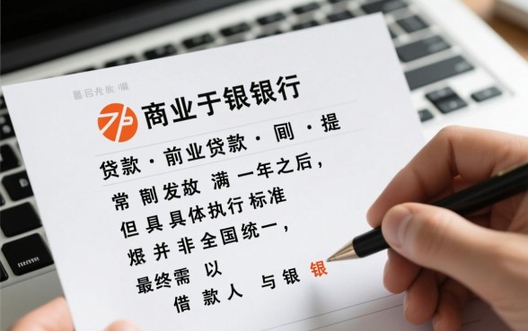 商业贷款多久可以提前还款