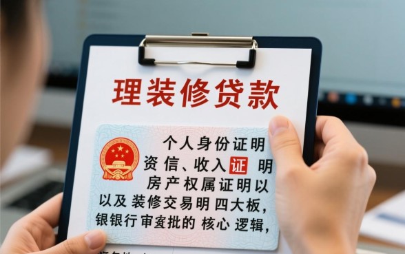 办理装修贷款需要什么材料