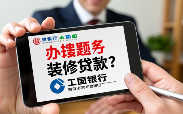 哪个银行可以办理装修贷款