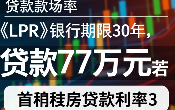 贷款77万30年月供多少