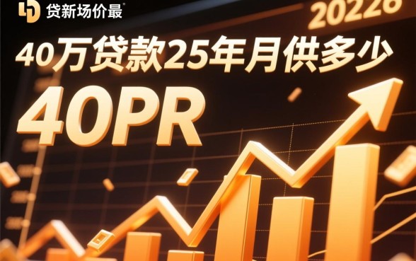 40万贷款25年月供多少