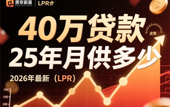 40万贷款25年月供多少