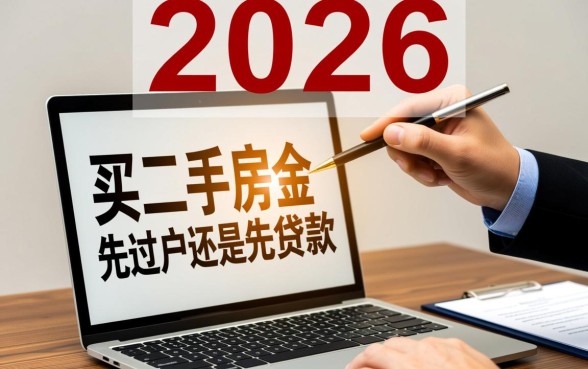 买二手房先过户还是先贷款